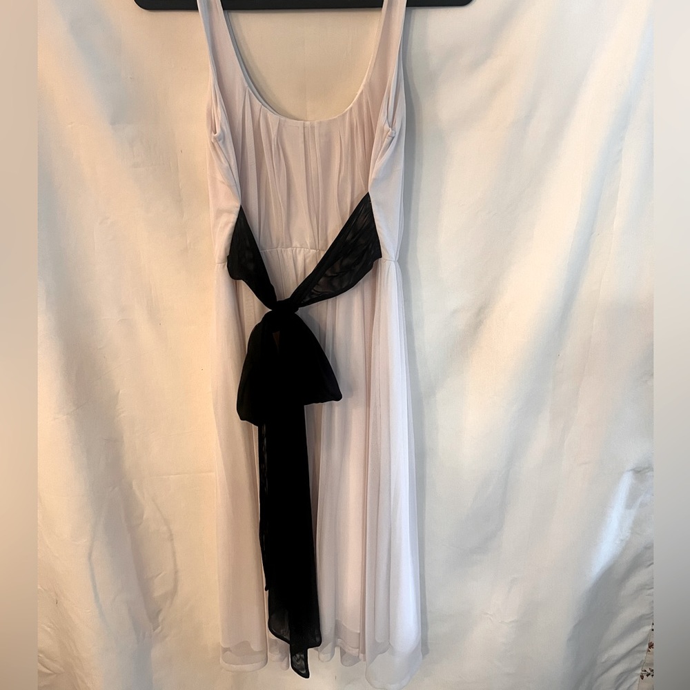 Calvin Klein white/black dress